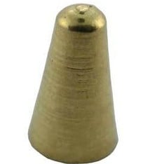 CD45014G = Memory Wire ENDCAP CONE GOLD PLATED (Dozen)