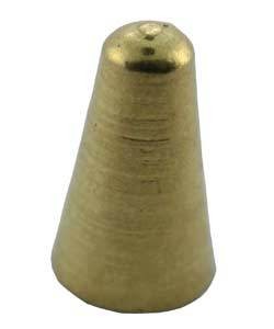 CD45014G = Memory Wire ENDCAP CONE GOLD PLATED (Dozen)