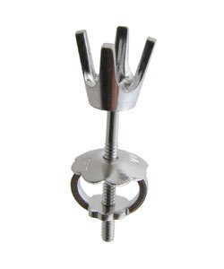 100W-15 = Earring Round 4 Prong Screwback 3.4mm 14KW (No Back)