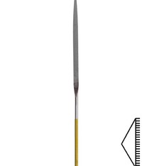 30.102V = Inox Barrette Needle File Cut 2