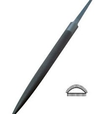 31.132 = FILE HALF ROUND RING CUT 4 6'' Swiss Pattern