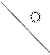 31.593 = FILE - NEEDLE ROUND 2 CUT 6.25''