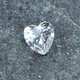 CZHT4X4 = Cubic Zirconia Heart Shape 4x4mm (Pkg of 5)