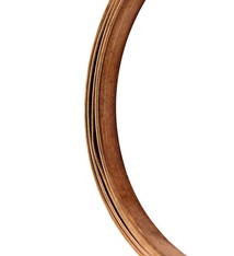 CPBW521 = Flat Bare Copper Artistic Wire 5.0mm x 0.75mm 3 Foot Coil