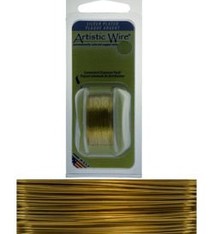 WR25330 = Artistic Wire Dispenser Pack SP GOLD 30ga 30 Yards