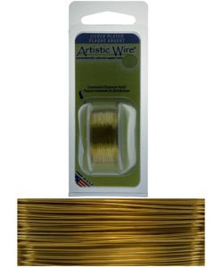 WR25330 = Artistic Wire Dispenser Pack SP GOLD 30ga 30 Yards