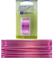 WR25228 = Artistic Wire Dispenser Pack SP ROSE 28ga 15 Yards