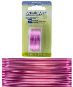 WR25226 = Artistic Wire Dispenser Pack SP ROSE 26ga 15 Yards