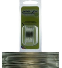 WR23728 = Artistic Wire Dispenser Pack TINNED COPPER 28ga 15 Yards