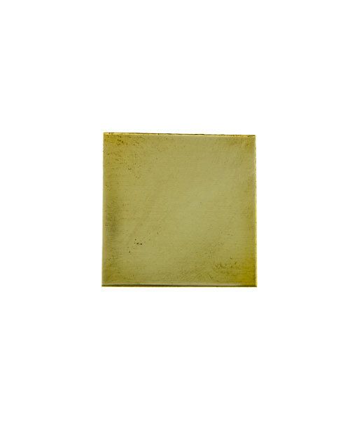 MSBR30424 = Brass Shape - Square 1.5"  (24ga) (Pkg of 6)