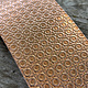 CSP3020 = Patterned Copper Sheet ''O Positive''  2'' x 6'' 20ga