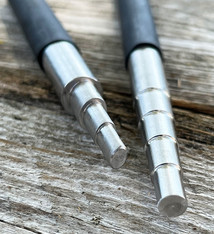 MD1155 = Mini Step Mandrels Set of 2 (1 Round, 1 Oval)