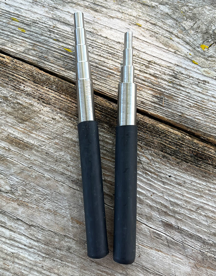 MD1155 = Mini Step Mandrels Set of 2 (1 Round, 1 Oval)