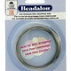 LHRW = Stainless Steel Half Round Wire 18ga  (5.25M pkg)