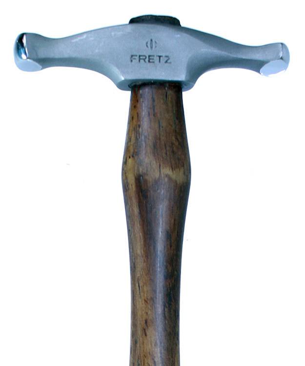 Fretz Designs HA8409 = Fretz Precisionsmith Rounded Wide Hammer HMR-409