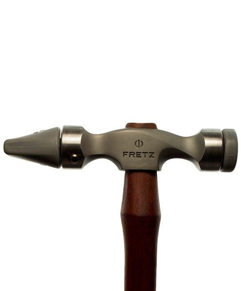 Fretz Designs HA8207 = HAMMER FRETZ LARGE PLANISHING with 11 INSERTS HMR-107