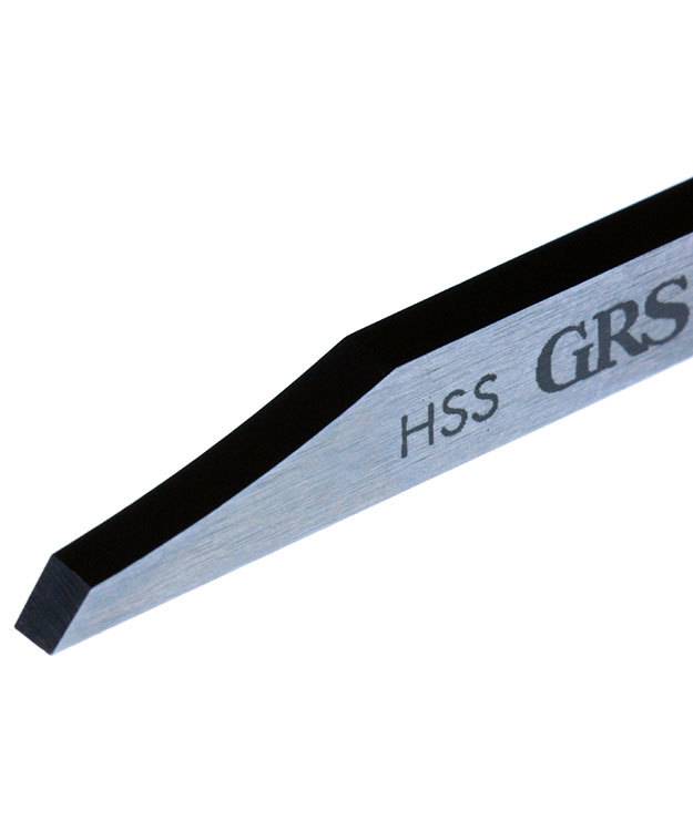 GRS GR2447 = GRS Flat Quick Change High Speed Graver #47 (2.4mm)