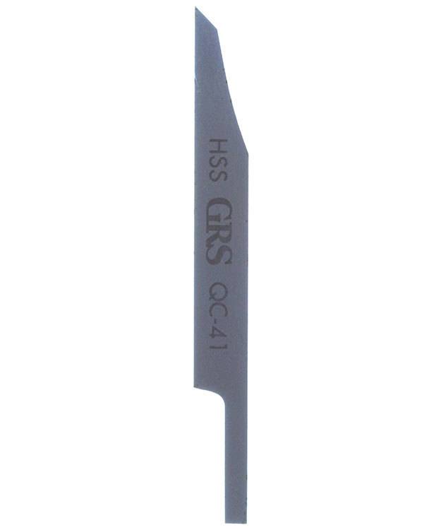 GRS GR2441 = GRS Flat Quick Change High Speed Graver #41 (1.2mm)