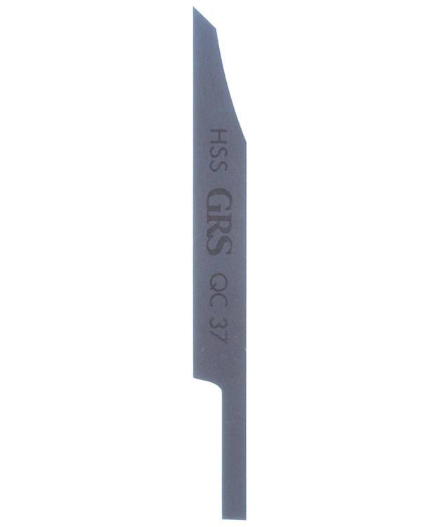 GRS GR2437 = GRS Flat Quick Change High Speed Graver #37 (0.4mm)