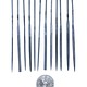 FI6002 = Economy Needle File Set - Fine Cut - 4" (12pcs)