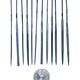 FI6002 = Economy Needle File Set -  Medium cut - 4''  (12pcs)