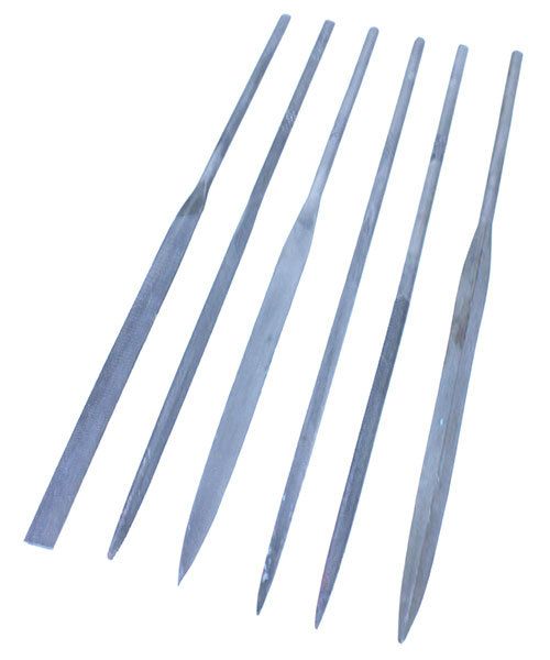 FI170 = Needle File Set - Cut 2 - 5-1/2''  (6pcs)