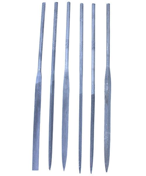 FI170 = Needle File Set - Cut 2 - 5-1/2''  (6pcs)