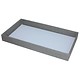 DTR7001 = Grey Linen Covered Display Trays 14-7/8''L x 8-3/8''W x 1.5''D