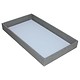 DTR7001 = Grey Linen Covered Display Trays 14-7/8''L x 8-3/8''W x 1.5''D