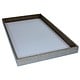 DTR7000 = Grey Linen Covered Display Trays 14-7/8 x 8-3/8 x 1'' deep