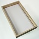 DTR2001 = Stackable Wooden Display Tray 1.5'' deep