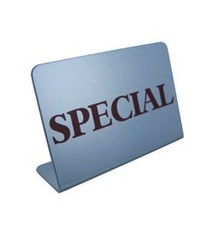 DSI5783 = Mini Metal Sign 1-3/4''x1-1/8''   ''SPECIAL''