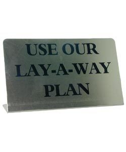 DSI5766 = Mini Metal Sign 1-3/4''x1-1/8''   ''USE OUR LAYAWAY''