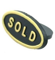 DSI5050 = Sold Insert for Ring Tray Black Oval (Pkg of 100)