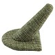 DRG3239 = Burlap Single Ring Finger Display 1/2 Round Base 2-1/8'' x 2-1/2'' x 2-1/8H'' (Pkg of 3)