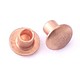 CCCU1001 = COPPER RIVETS 1/16''dia x 1/16''long for RIVET TOOL (50pcs)