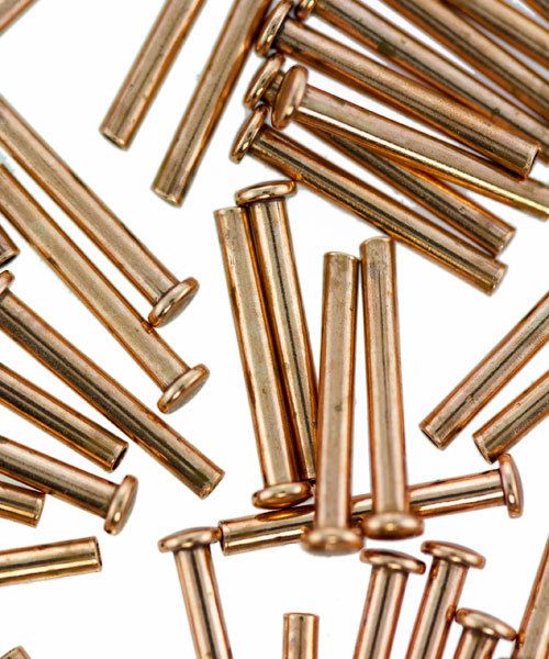 CCCU1039 = COPPER RIVETS 1/16''dia x 15/32''long for RIVET TOOL (50pcs)