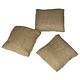 DIS3130 = Burlap Pillow for Watches or Bracelets 3''x3'' (Pkg of 5)