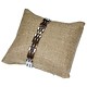 DIS3120 = Burlap Pillow for Watches or Bracelets 4''x4'' (Pkg of 5)