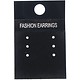 DER815 = Multi-Earring Card Black for Fashion Earrings (Pkg of 100)