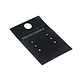 DER815 = Multi-Earring Card Black for Fashion Earrings (Pkg of 100)