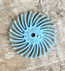 Dedeco ST9302 = Dedeco Silicon Carbide Radial Discs 7/8'' 400 grit (Pkg of 12) Fine