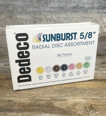Dedeco ST9218 = Dedeco Radial Discs 5/8" Kit 86pcs