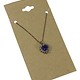 DCH750 = Hanging Necklace Card Kraft Paper Covered  2 x 4''  ''PLAIN'' (Pkg of 100)