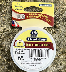 CD41915B = BEADALON 19  .015''  30 FT SPOOL BLACK