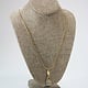 DCH3892 = Burlap Necklace Bust 7-1/2'' wide x 11'' high