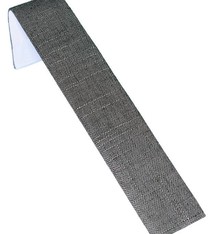 DBR7239 = Grey Linen Single Bracelet Ramp 1-1/2'' x 7-3/4''  (Pkg of 3)