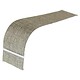 DBR3239 = Burlap Single Bracelet Ramp 1-1/2'' x 7-3/4''  (Pkg of 3)