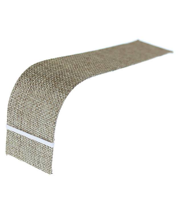 DBR3239 = Burlap Single Bracelet Ramp 1-1/2'' x 7-3/4''  (Pkg of 3)