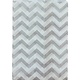 DBG1181 = Paper Gift Bag Silver Chevron Pattern 4'' x 6'' (Bundle of 100)